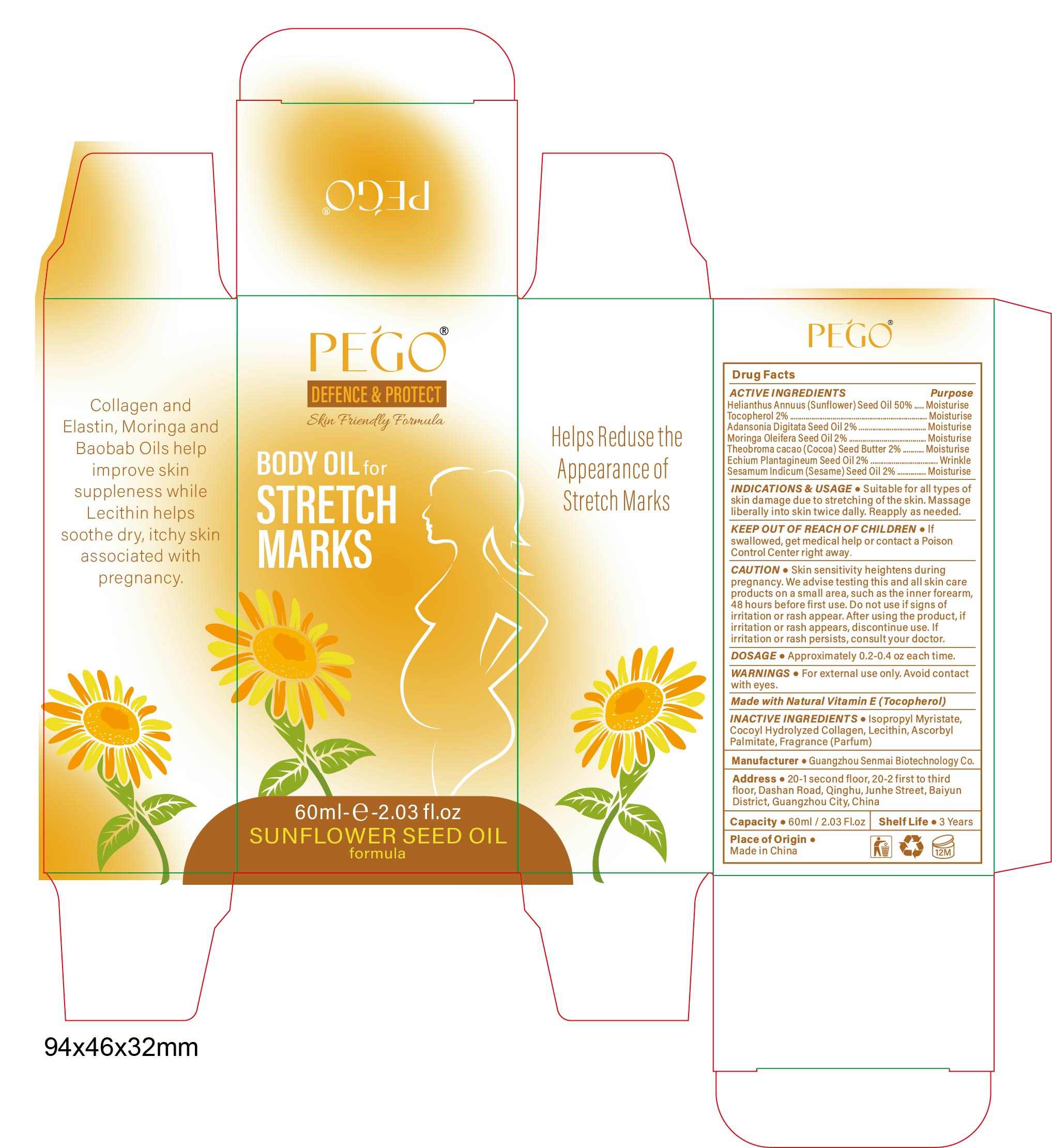 Body Oil For Stretch Marks